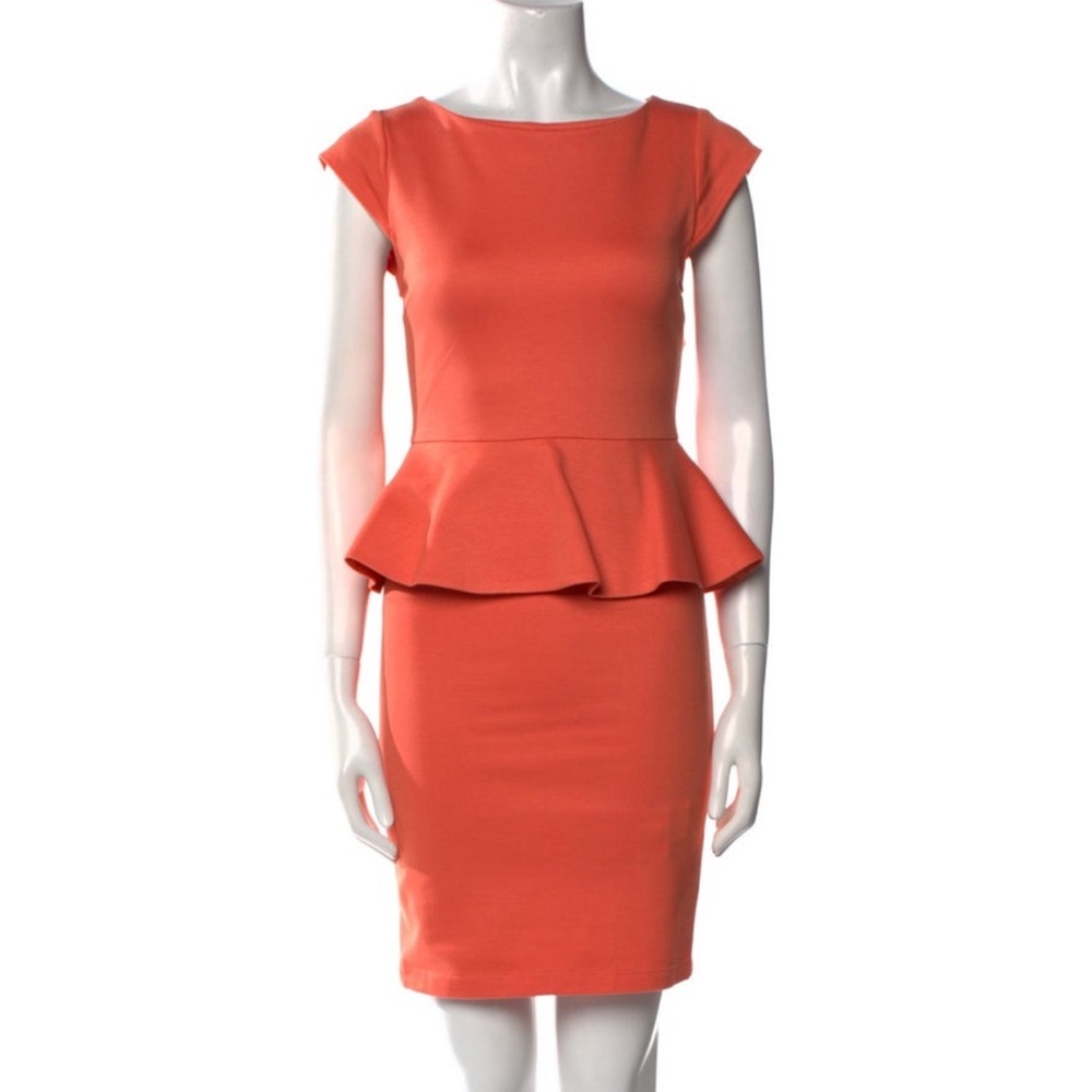 Alice + Olivia Orange mini dress